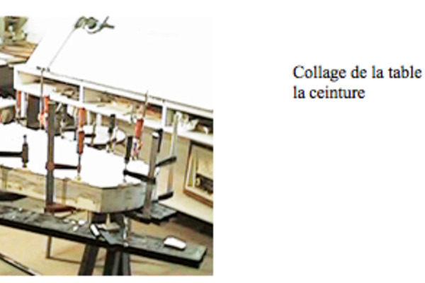Table d'harmonie d'un piano